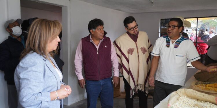 Diputado Vicente Morales Pérez inauguró el Fondo de semillas nativas “Teocintle” en Hueyotlipan