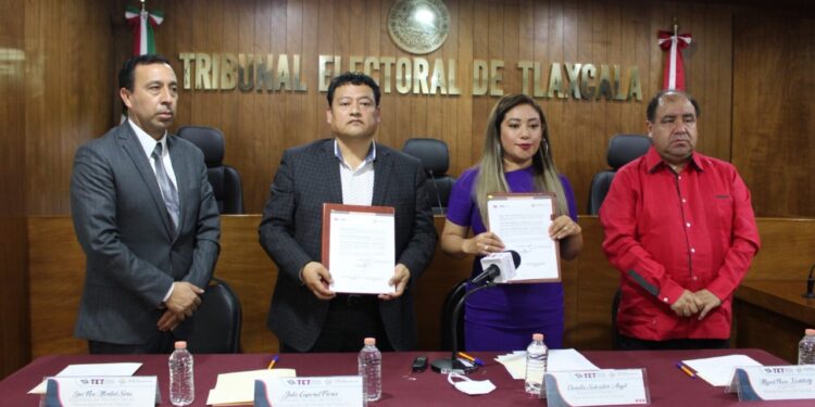 Ratifican TET y SAETlax convenio de colaboración