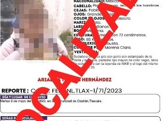 Presentan a mujer reportada como no localizada ante fiscalía: PGJE