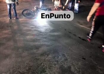 Atropellan a motociclista en el centro de Apizaco.