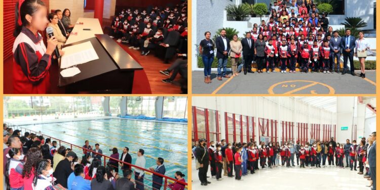 Visitan la UATx alumnos de primaria de Papalotla