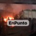 Se incendia camión dentro de CONASA Huamantla.