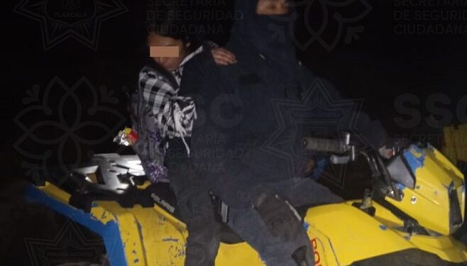 Rescata SSC a familia extraviada en malinche