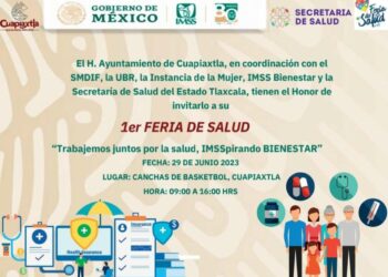 Se lleva a cabo en Cuapiaxtla Primer Feria de Salud.