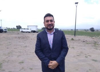 Registran obras en Ignacio Zaragoza, Huamantla, 20 por ciento de avance.