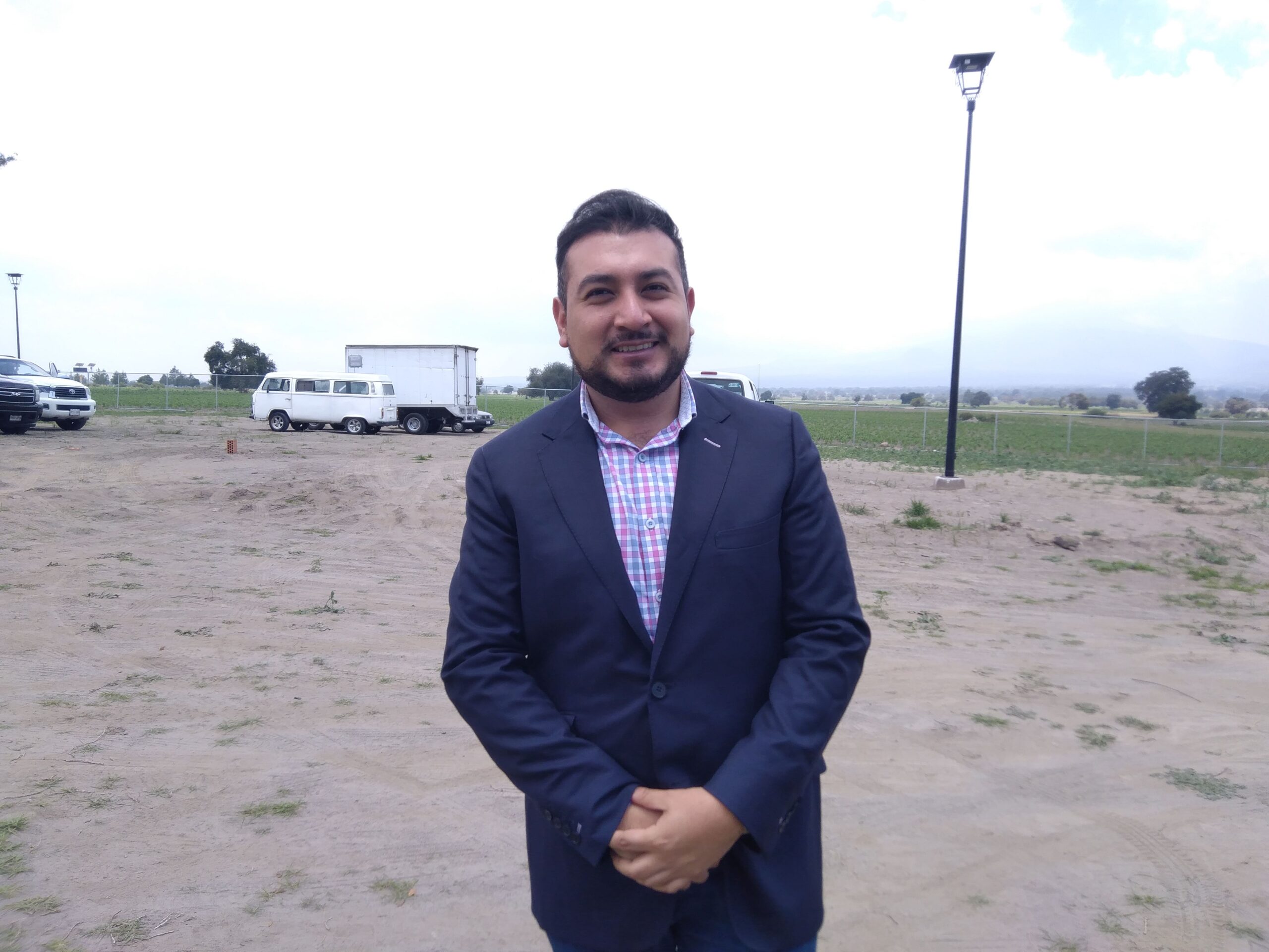 Reubicación de taqueros en Huamantla no afectará a la ciudadanía: Juan Salvador Santos Cedillo.