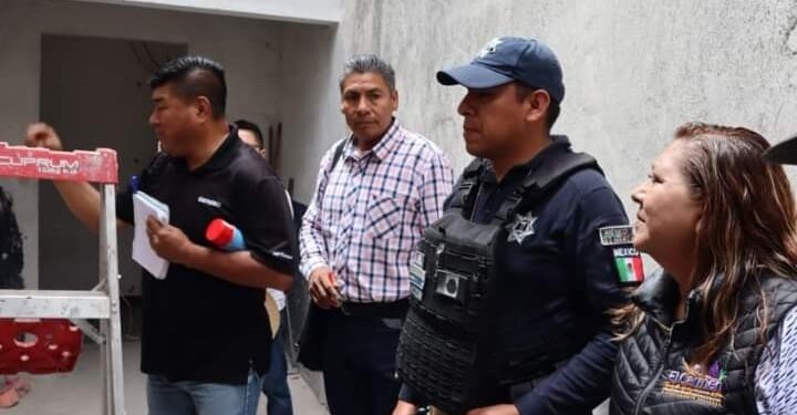 Supervisa alcaldesa de Tequexquitla instalaciones de C2.