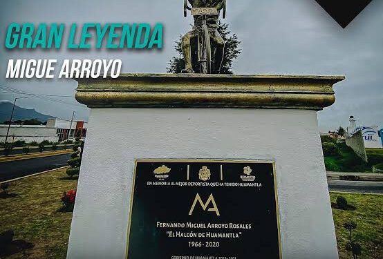 Trasladarán monumento de Miguel Arroyo a la Unidad Deportiva tras rehabilitación.