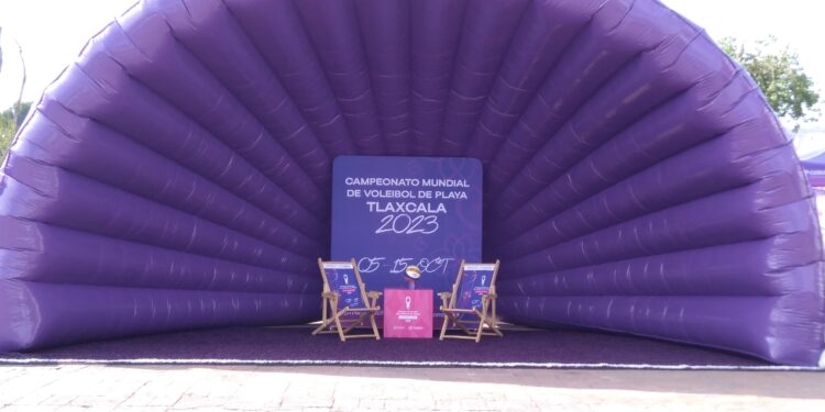 Hasta el momento Mundial de Voleibol de Playa Tlaxcala 2023 deja derrama económica de más de 30 MDP.