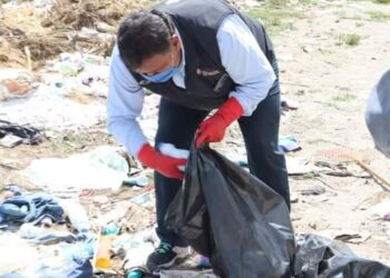 Realizan Operativo de Saneamiento en Tequexquitla.