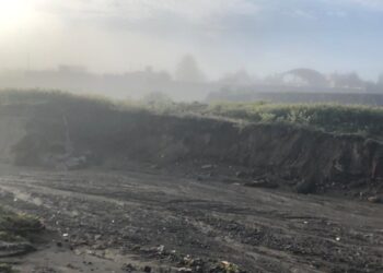 Ante daños en algunos puntos de Huamantla por lluvias personal de Tornados México emite recomendaciones.