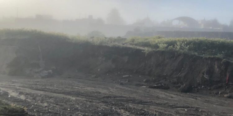 Ante daños en algunos puntos de Huamantla por lluvias personal de Tornados México emite recomendaciones.