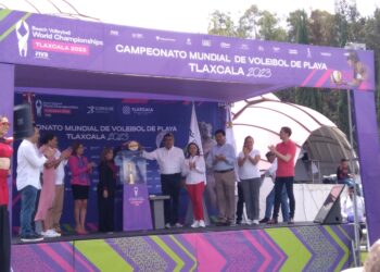 Llega a Puebla Gira Trophy Tour, Campeonato Mundial de Playa Tlaxcala 2023.
