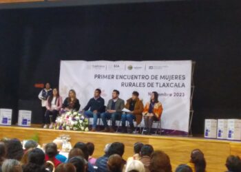 Se lleva a cabo en Huamantla Primer Encuentro de Mujeres Rurales de Tlaxcala.