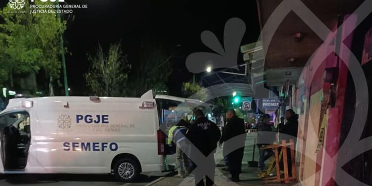 Inicia PGJE investigación por la muerte de un hombre en el municipio de Apizaco