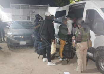 Rescatan a 34 migrantes tras operativo del estado y el orden federal.
