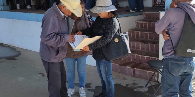 Realizan en Huamantla registro para programa de fertilizantes subsidiados.