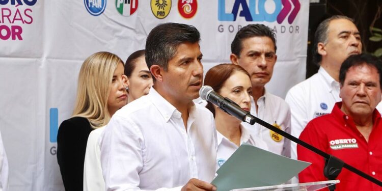 Posicionamiento de Lalo Rivera, candidato a la gubernatura de Puebla.