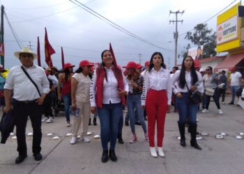 Realizó Denisse Romero inicio de Campaña como candidata a Diputada Local por el Distrito XI en el Municipio de Cuapiaxtla.