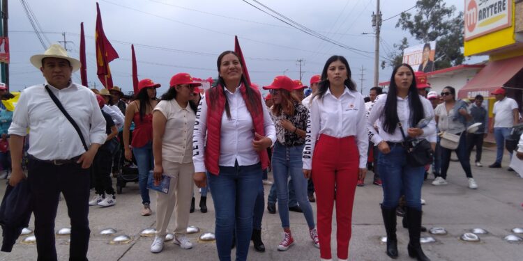 Realizó Denisse Romero inicio de Campaña como candidata a Diputada Local por el Distrito XI en el Municipio de Cuapiaxtla.