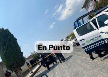 Mu3r3 hombre abordó de su automóvil en la comunidad de “Los Pilares” en Huamantla.