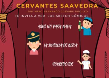 Invita Centro Cultural Huamantla la presentación de sketch cómicos.