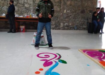 Celebran en Huamantla la Tercera Edición del Día del Niño y la Niña Alfombrista.