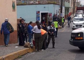Hieren con arma de fuego a masculino en Huamantla.