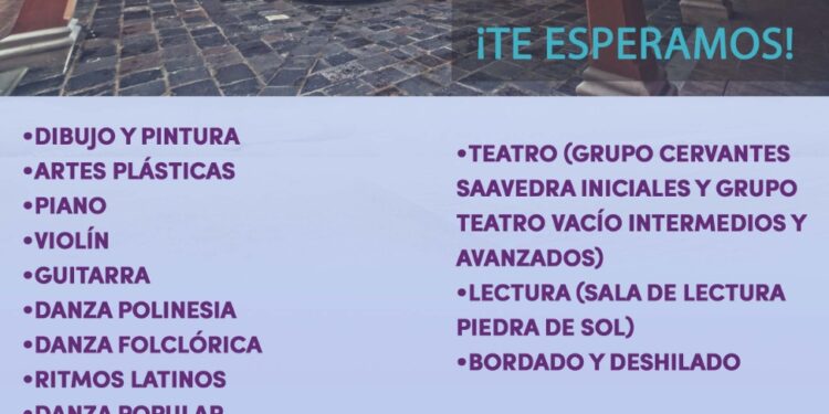Invita Centro Cultural Huamantla a Cursos y Talleres Ordinarios.