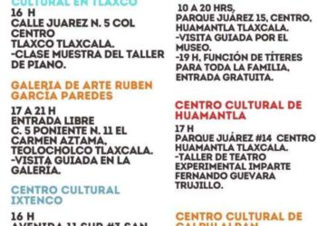 Invita Centro Cultural Huamantla a Taller de Teatro Experimental.