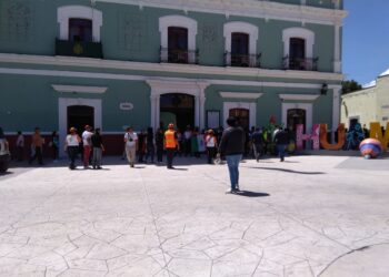 Buena participación resultado de Simulacro Nacional Sísmico 2024 en Huamantla.