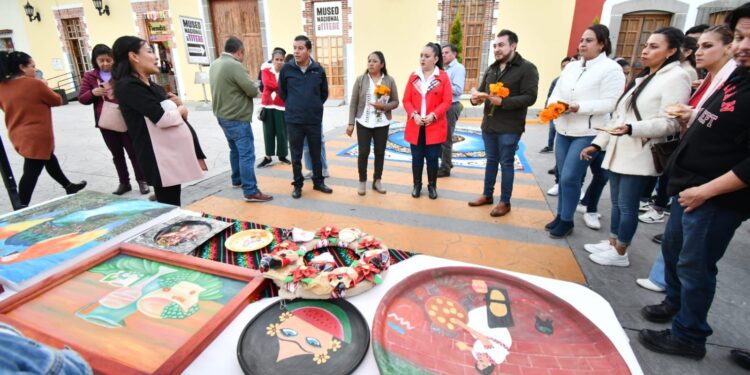 Inauguran en Huamantla el primer tianguis comunitario.