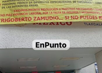 Continúan sin brindar servicio en el Hospital Regional de Tzompantepec.