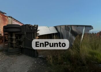 Tras intentar ganarle el paso la bestia embiste a un tráiler en Huamantla.