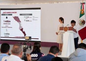 Presidenta Claudia Sheinbaum inicia formalmente el programa “Vivienda para el bienestar en Baja California Sur”