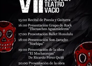 Celebra en Huamantla este 1 de noviembre Compañía de Teatro Vacío su Séptimo Aniversario con diversas presentaciones.