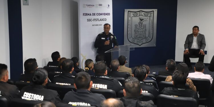 Signan convenio de colaboración SSC y el instituto tecnológico superior de Tlaxco
