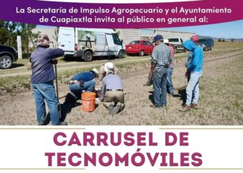 Invitan Secretaría de Impulso Agropecuario y Ayuntamiento de Cuapiaxtla a diversos Cursos.