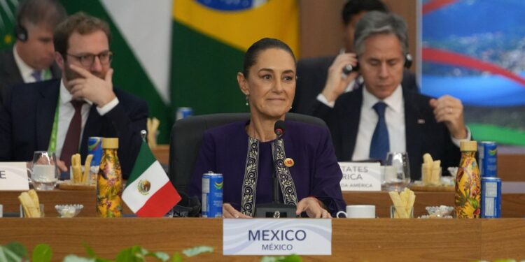 Claudia Sheinbaum se reunió con varios líderes mundiales en la cumbre del G20