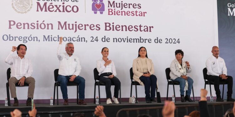 ADELANTO: PENSIÓN MUJERES BIENESTAR EN ÁLVARO OBREGÓN, MICHOACÁN