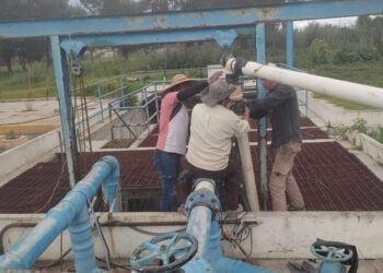 Destaca Director de agua Potable en Tequexquitla perforación de pozos en comunidades que sufrían desabasto del vital líquido.