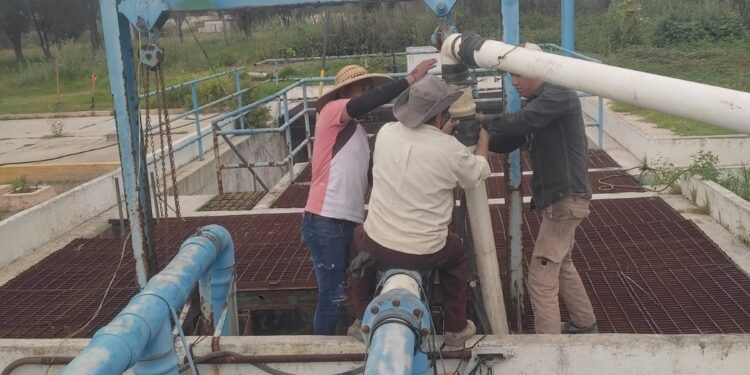 Destaca Director de agua Potable en Tequexquitla perforación de pozos en comunidades que sufrían desabasto del vital líquido.