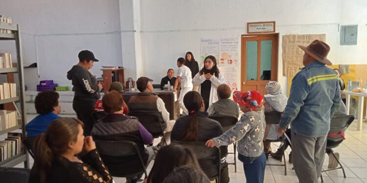 Se lleva a cabo en Barrio de Santa Anita Huamantla “Primera Jornada de Salud.