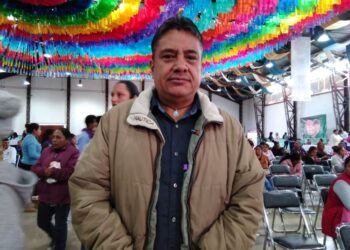 Realizan Cambio de luminarias y remodelación de calles en Barrio de San Lucas Huamantla.