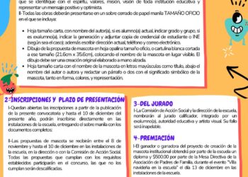 Escuela Primaria “Benito Juárez” Convoca a alumnos y exalumnos a crear la Mascota Institucional