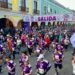 Invade marea morada calles de Tlaxcala con el medio maratón internacional Tlaxcallan.