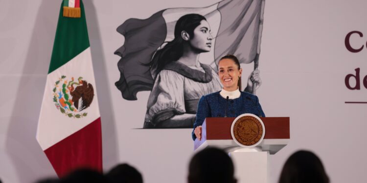 PRESIDENTA CLAUDIA SHEINBAUM RESALTA CIFRA RÉCORD DE EMPLEO AFILIADO AL IMSS CON 22.6 MILLONES PUESTOS DE TRABAJO AL 30 DE NOVIEMBRE