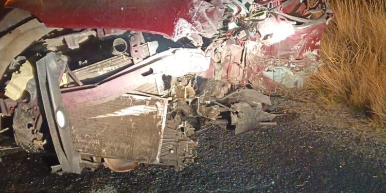 Pierde la vida un hombre al chocar su unidad en la que viajaba en Terrenate.