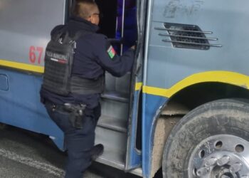 Implementan en Tequexquitla Operativo de Inspección a Transporte Público.