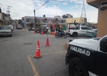 Realizan en Tequexquitla Operativo para Verificación de Motocicletas e Inspección Vehicular.